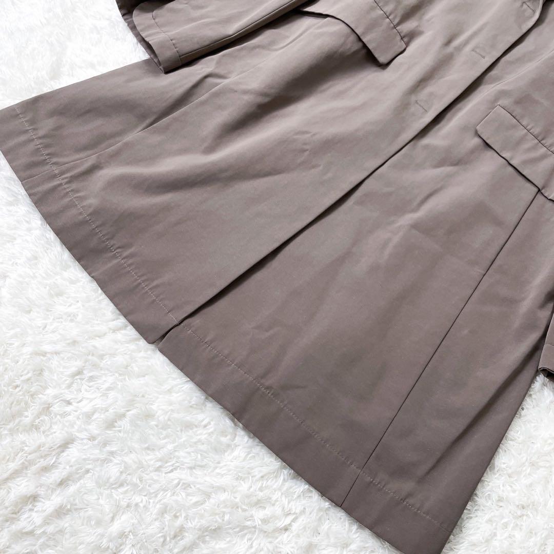 【新品タグ付き✨】ヘルノ　チェスターコート　ライトブラウン　ハンガー付き　46