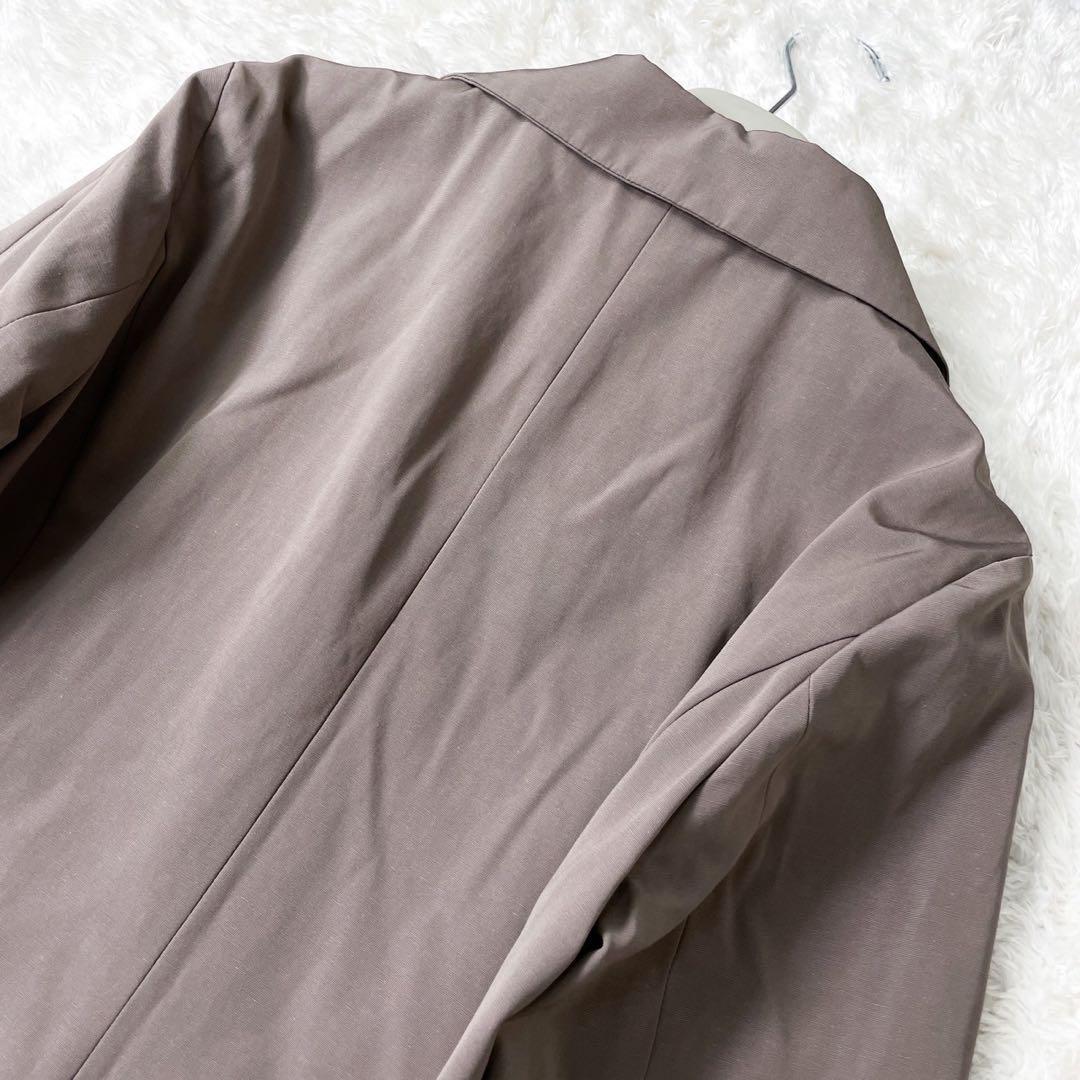 【新品タグ付き✨】ヘルノ　チェスターコート　ライトブラウン　ハンガー付き　46