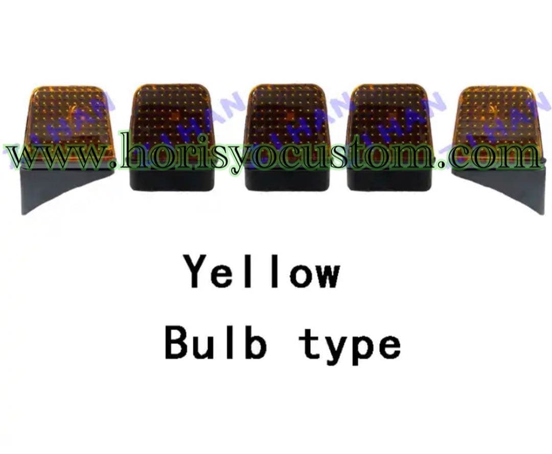 volvo ルーフマーカーランプ　full SET アンバー