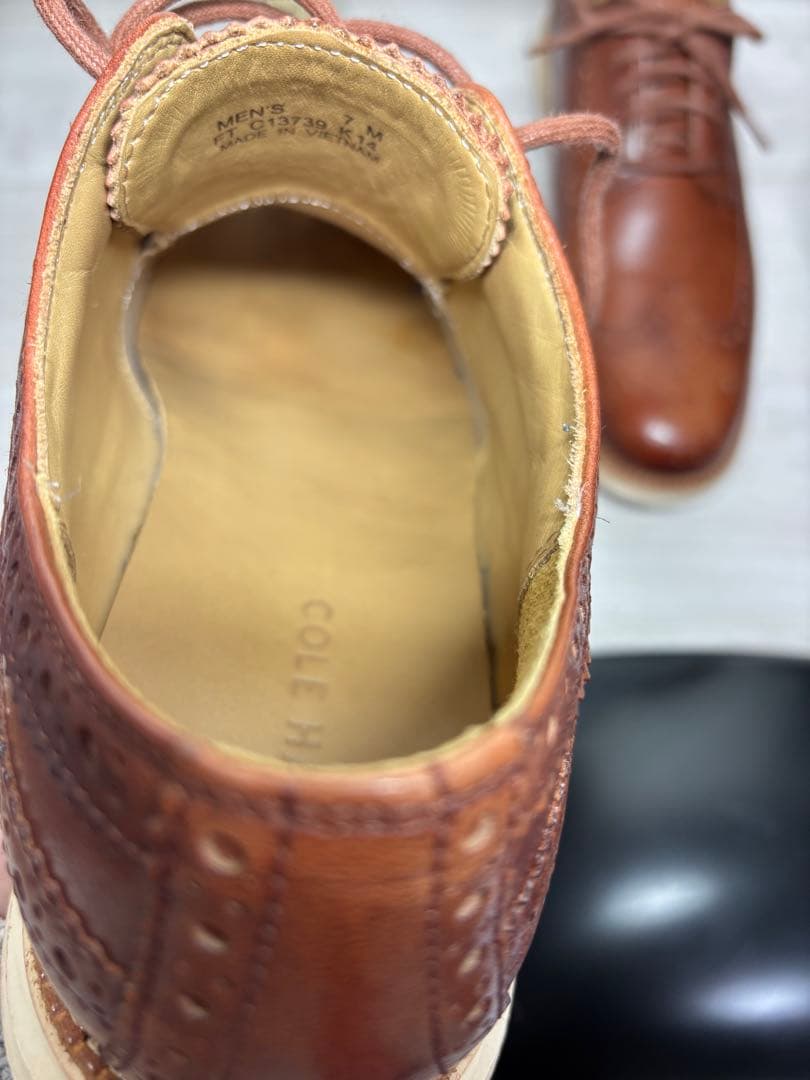 極美品 コールハーン オリジナルグランド ロングウィング オックスフォード II