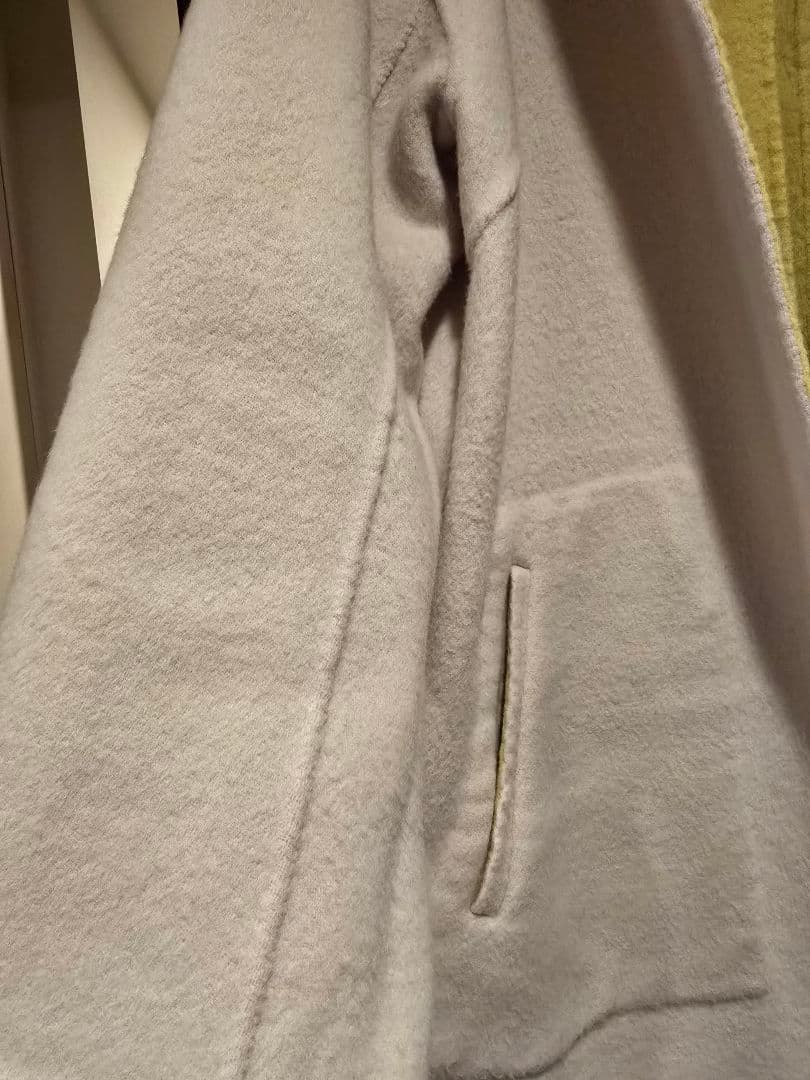 フレイアイディー FRAY I.D　ノーカラーリバーコート　リバーシブル