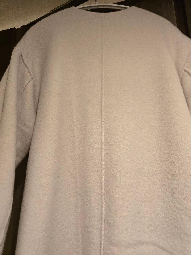 フレイアイディー FRAY I.D　ノーカラーリバーコート　リバーシブル