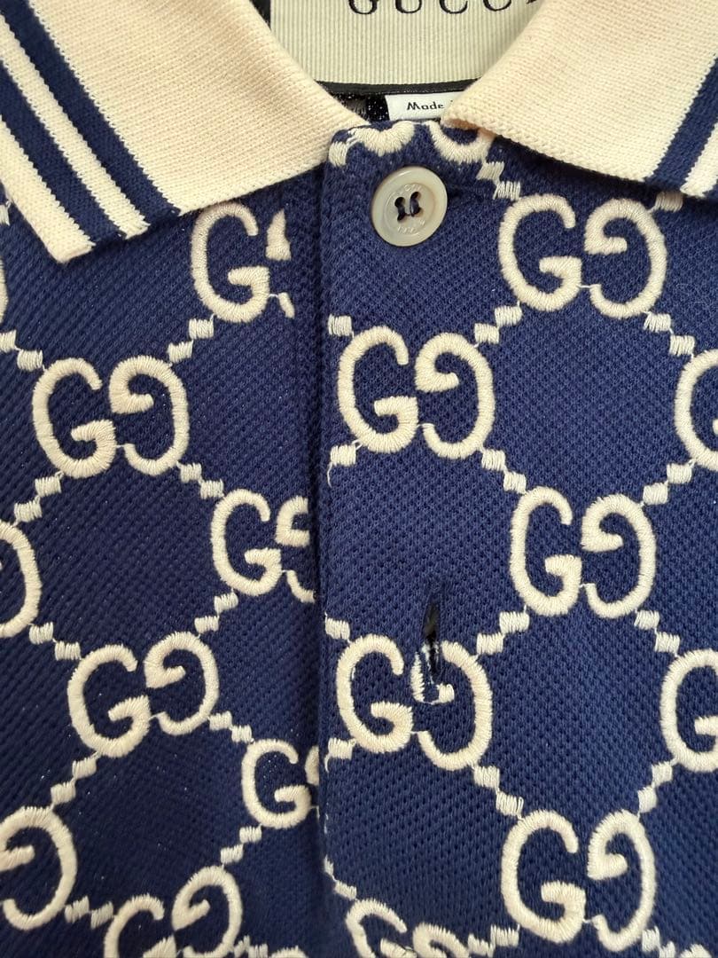 松井様　GUCCI メンズポロシャツ