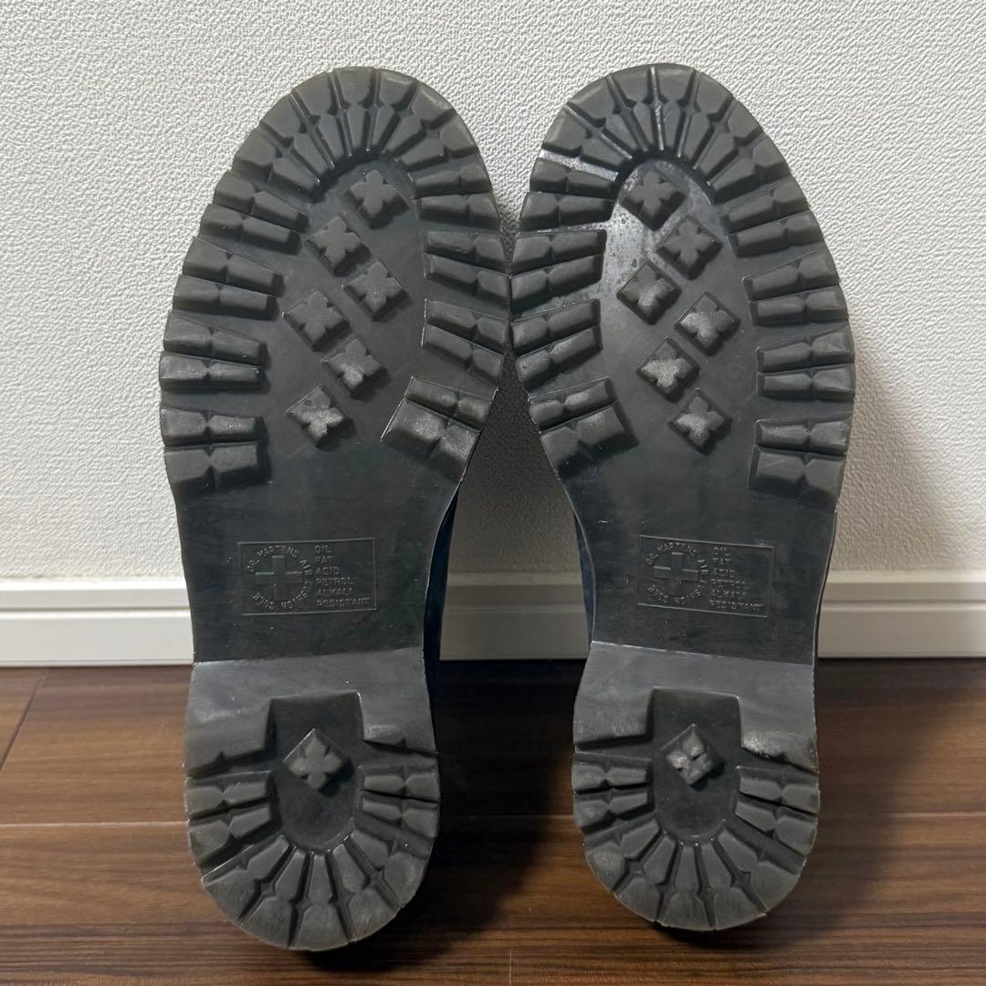 Dr. Martens PLEASURES ブラック・グレータイダイ ローファー