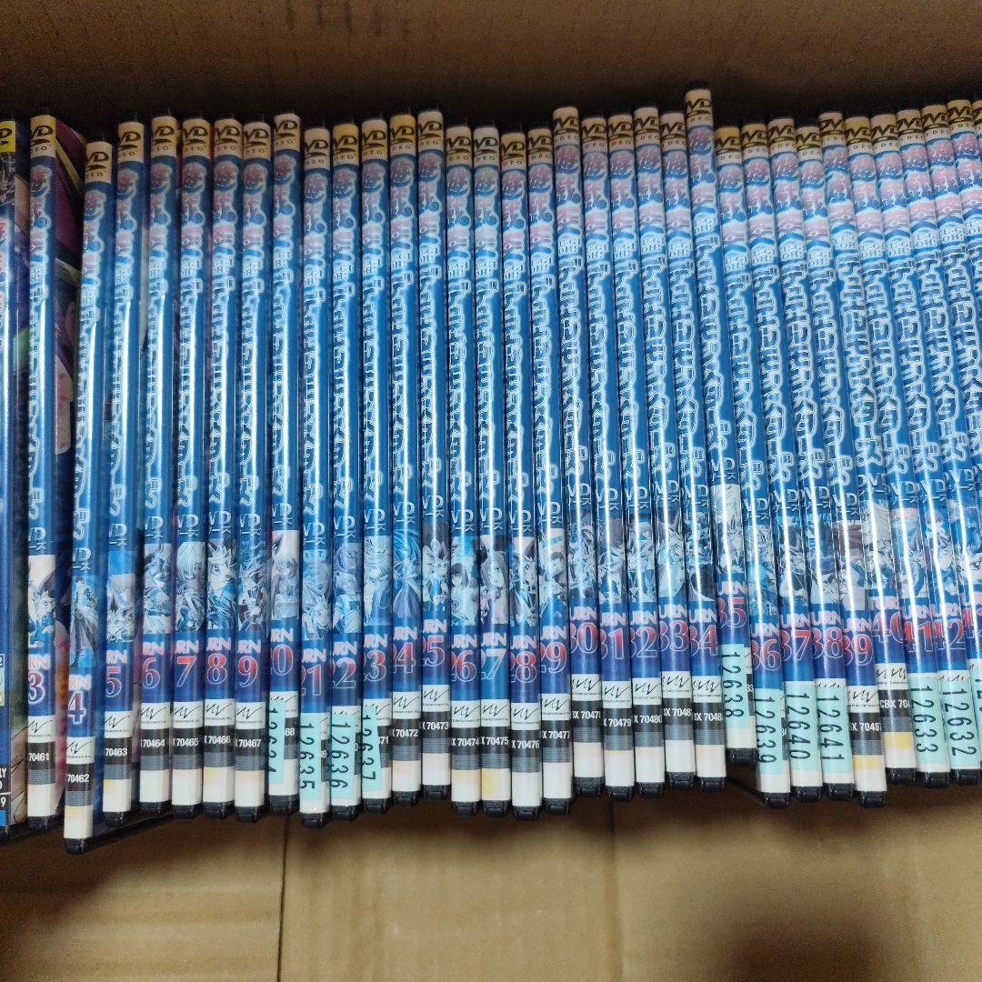ケース付き　初代　遊戯王　デュエルモンスターズ　DVD 全56巻
