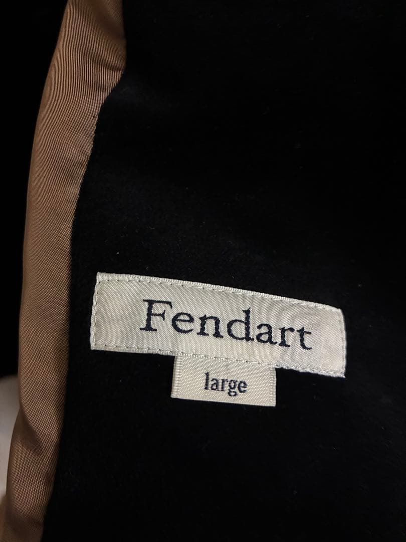 デ*ス様 Fendart フェンダール　ベロアジャケット　BLACK サイズL