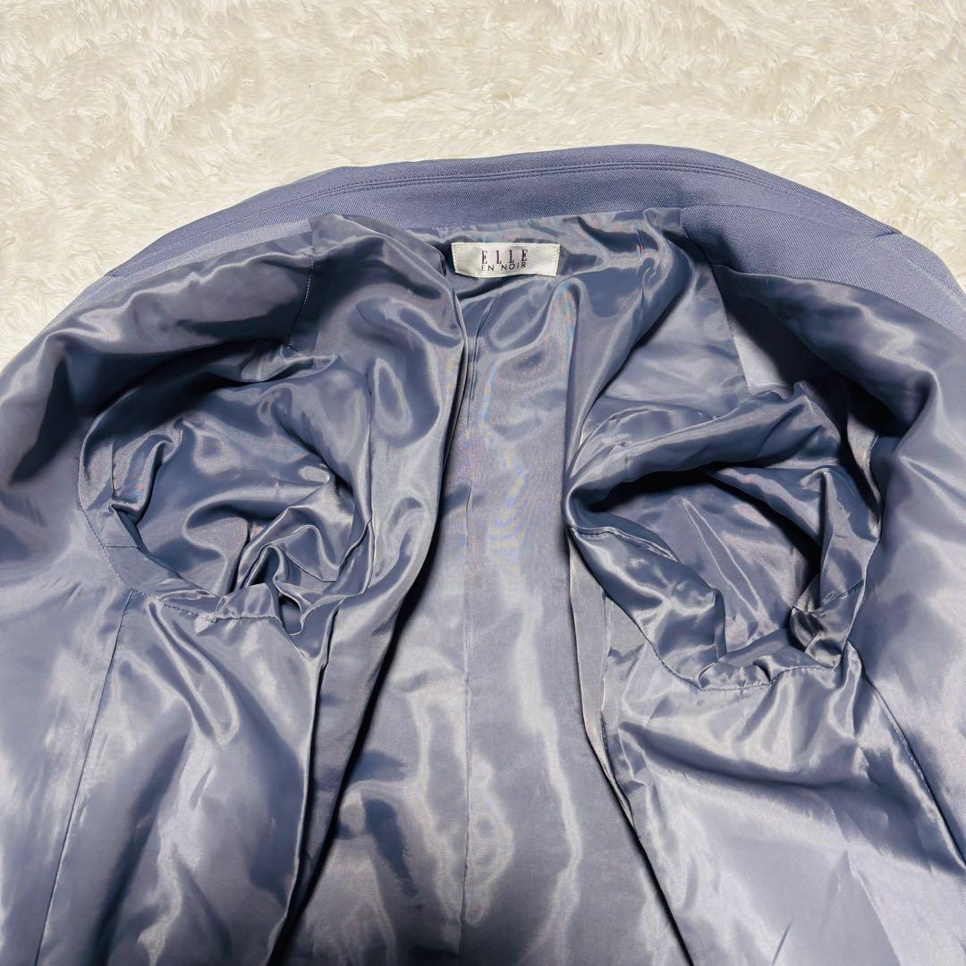 美品 エルアンノワール フォーマルスーツ パンツスーツ ダブル 卒服 150