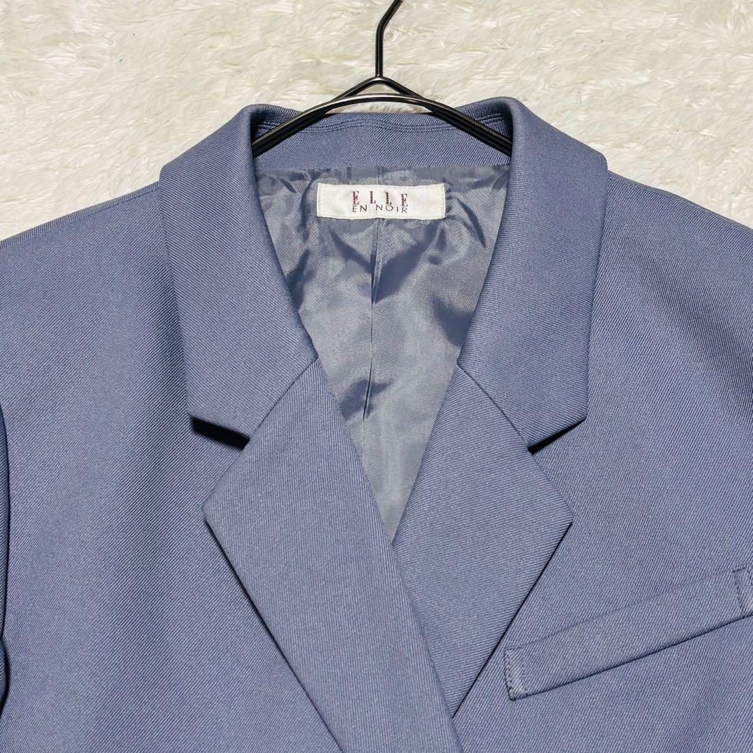 美品 エルアンノワール フォーマルスーツ パンツスーツ ダブル 卒服 150