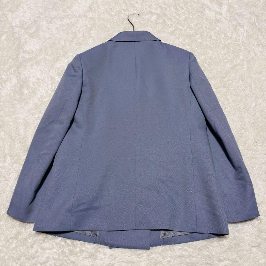 美品 エルアンノワール フォーマルスーツ パンツスーツ ダブル 卒服 150