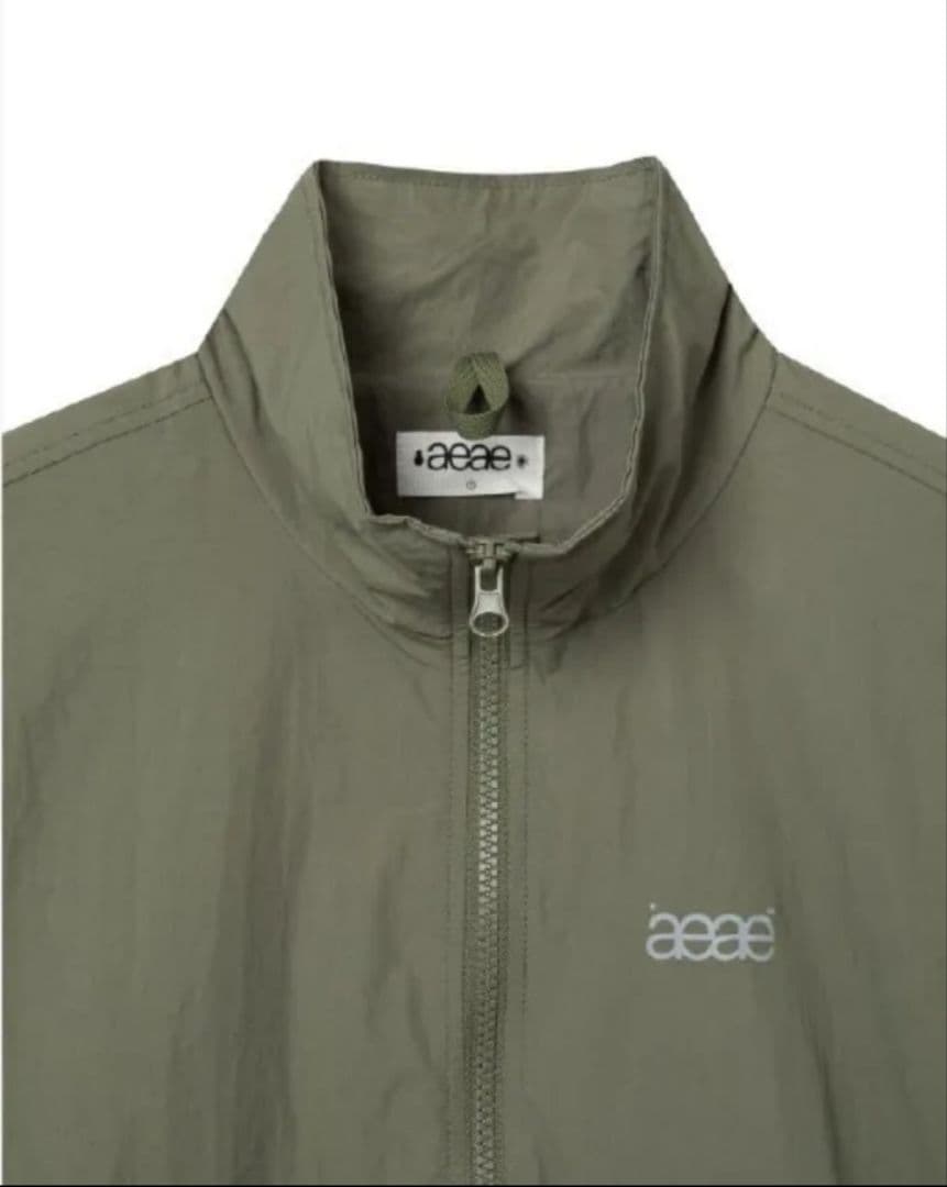aeae オリーブグリーン ジップアップジャケット　新品　正規品