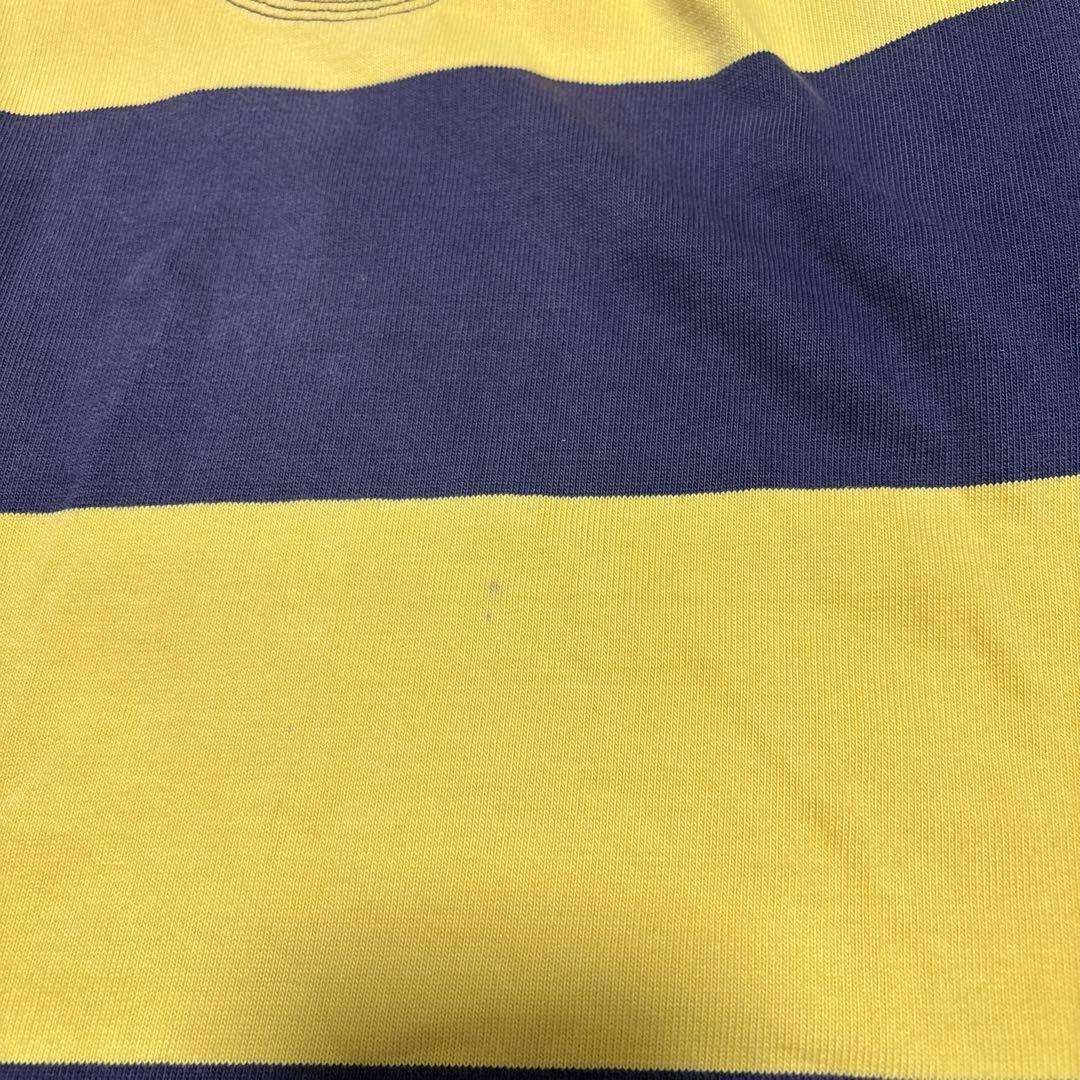 （90s）Polo by Ralph Laurenラガーシャツ黄紺vintage