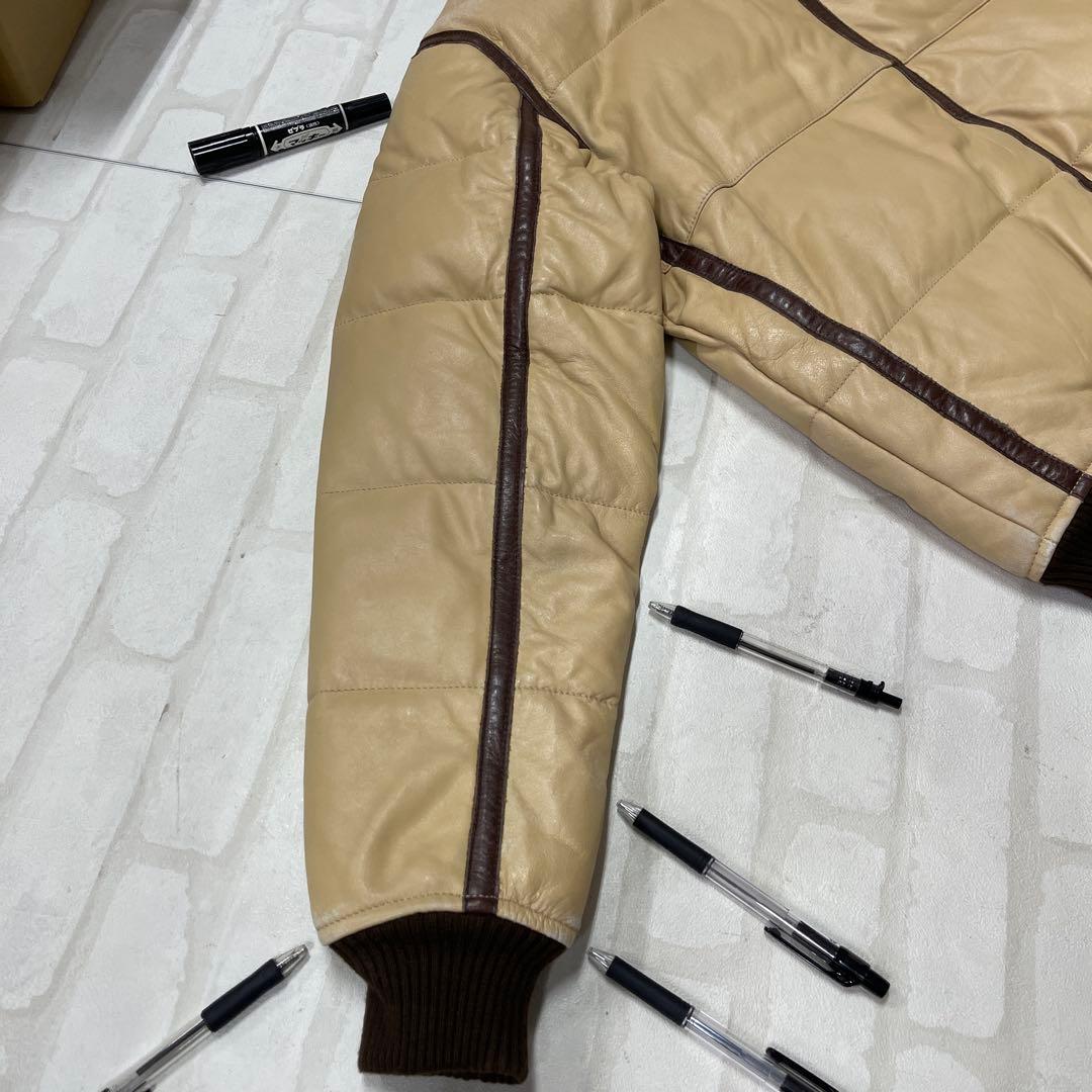 値下げ アヴィレックス AVIREX LTD 羊牛革 レザー ボア フライトJK