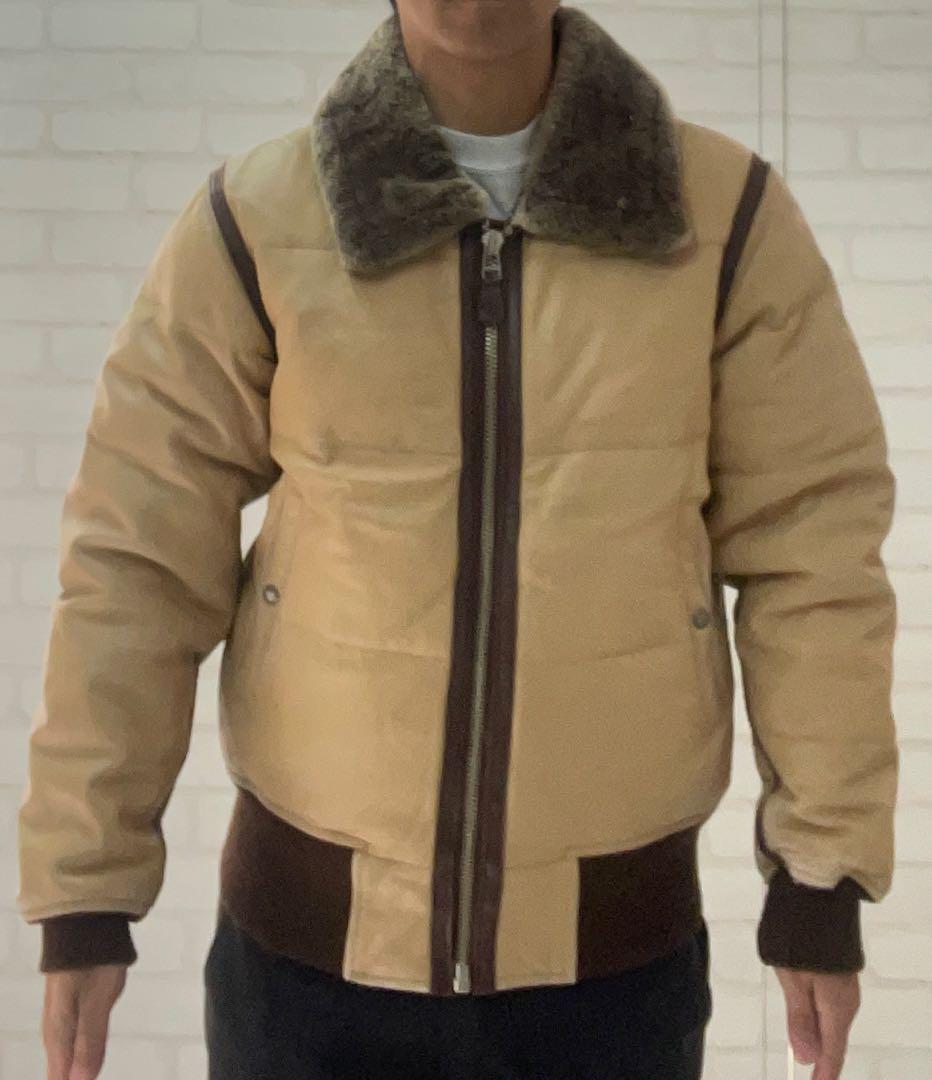 値下げ アヴィレックス AVIREX LTD 羊牛革 レザー ボア フライトJK