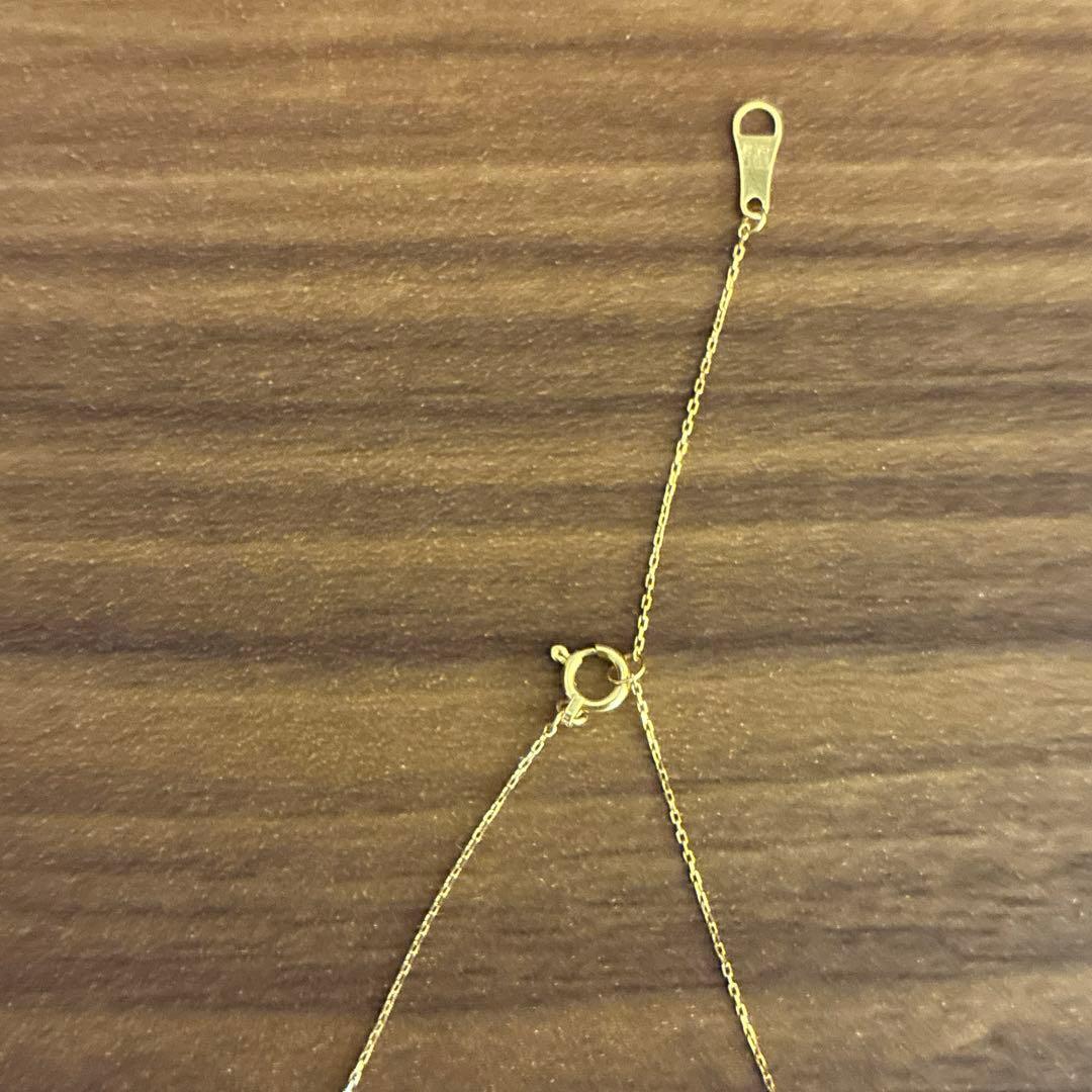 agate K18ダイヤモンドネックレス（0.03ct）