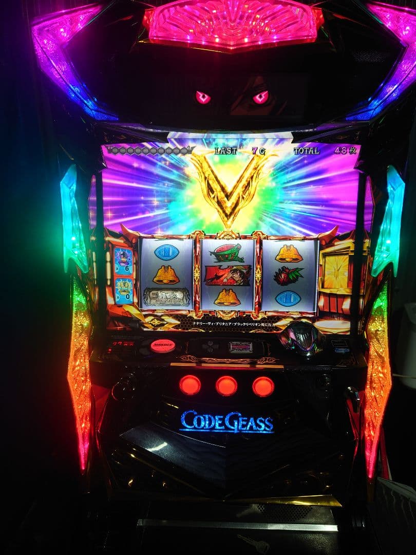 パチスロ　実機　コードギアス