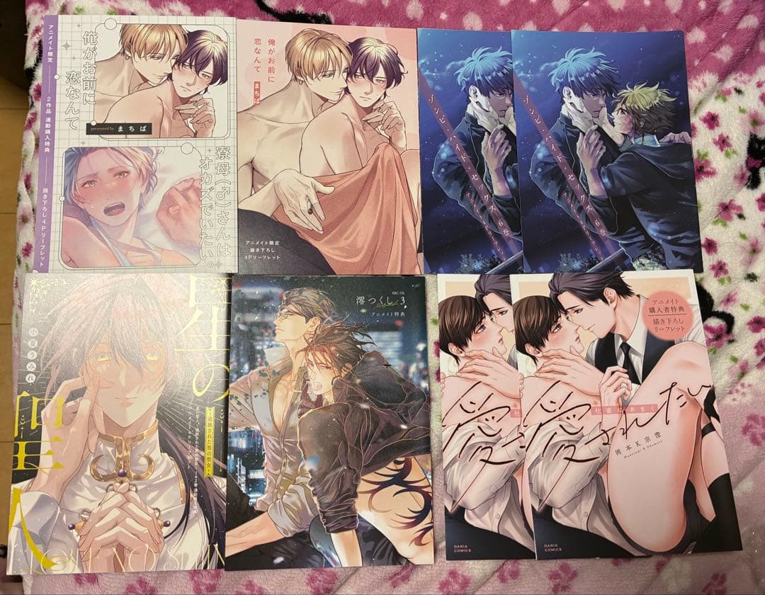 特典各種小冊子＆リーフレットセット