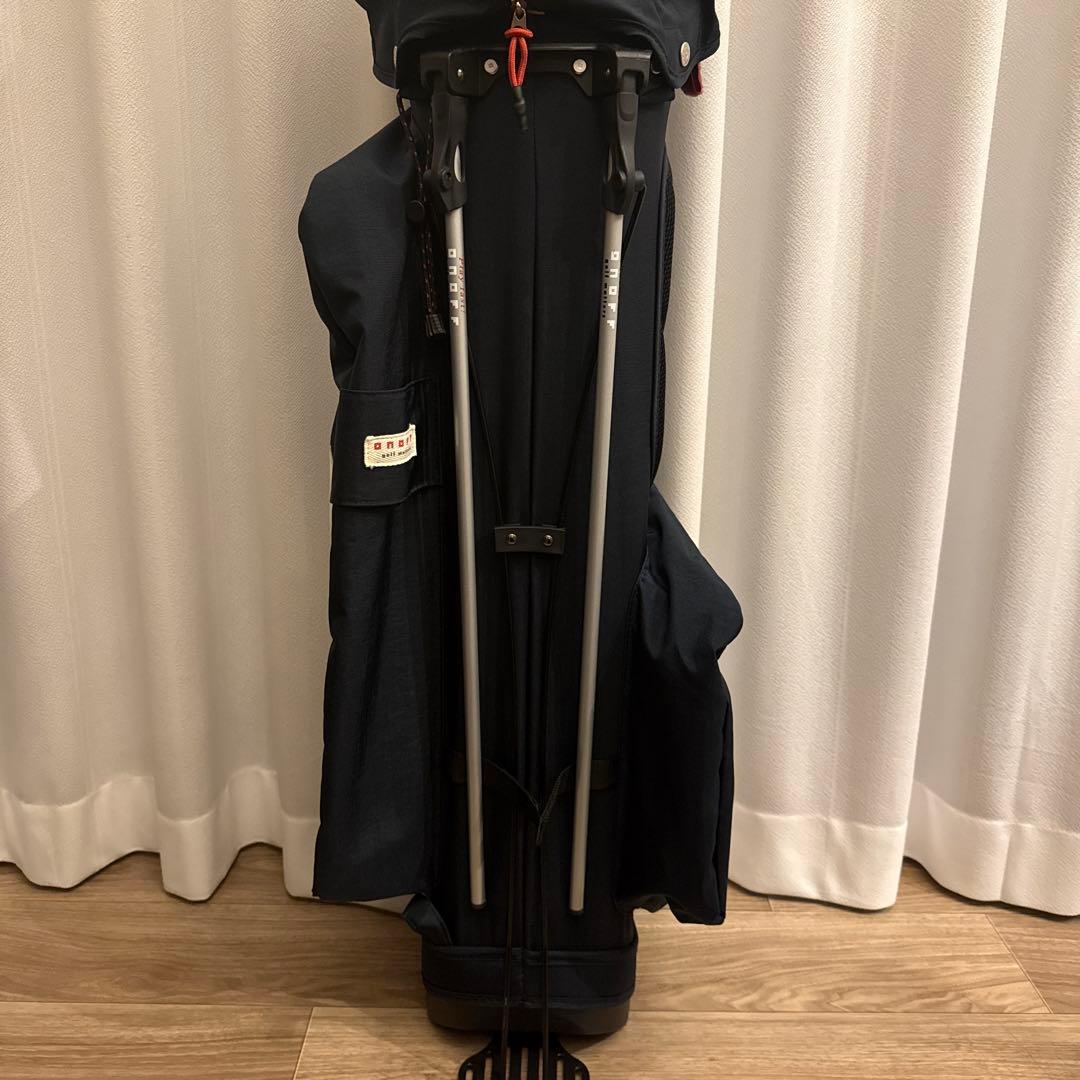 onoff ネイビー キャディバッグ