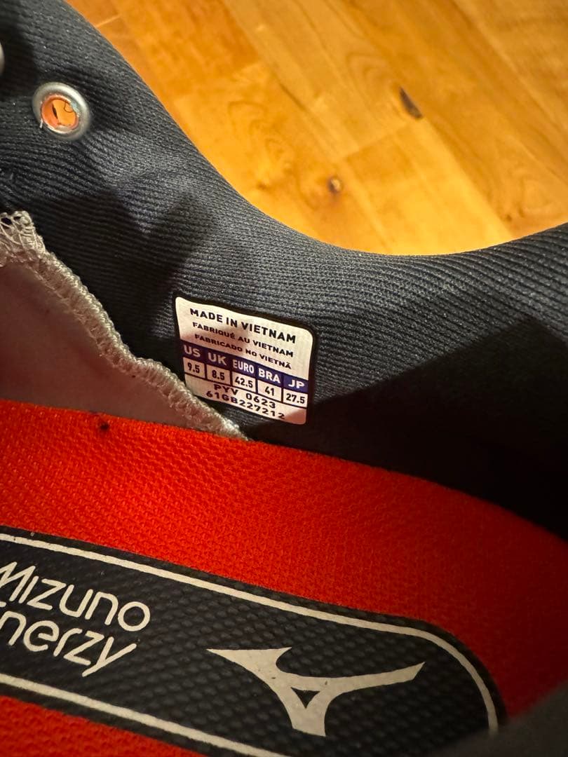 たくみん　ミズノ　ウエーブエクシードツアー　テニス　オムニ　27.5