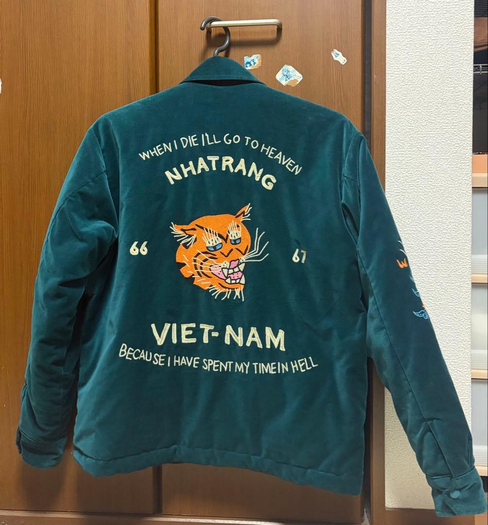 【最終価格！】HOUSTON リバーシブル ヴェトナム ジャケット