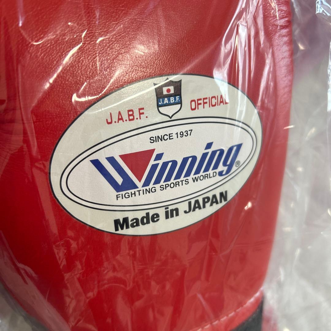 winning JABF-10 アマチュア試合用10オンスグローブ 赤と青
