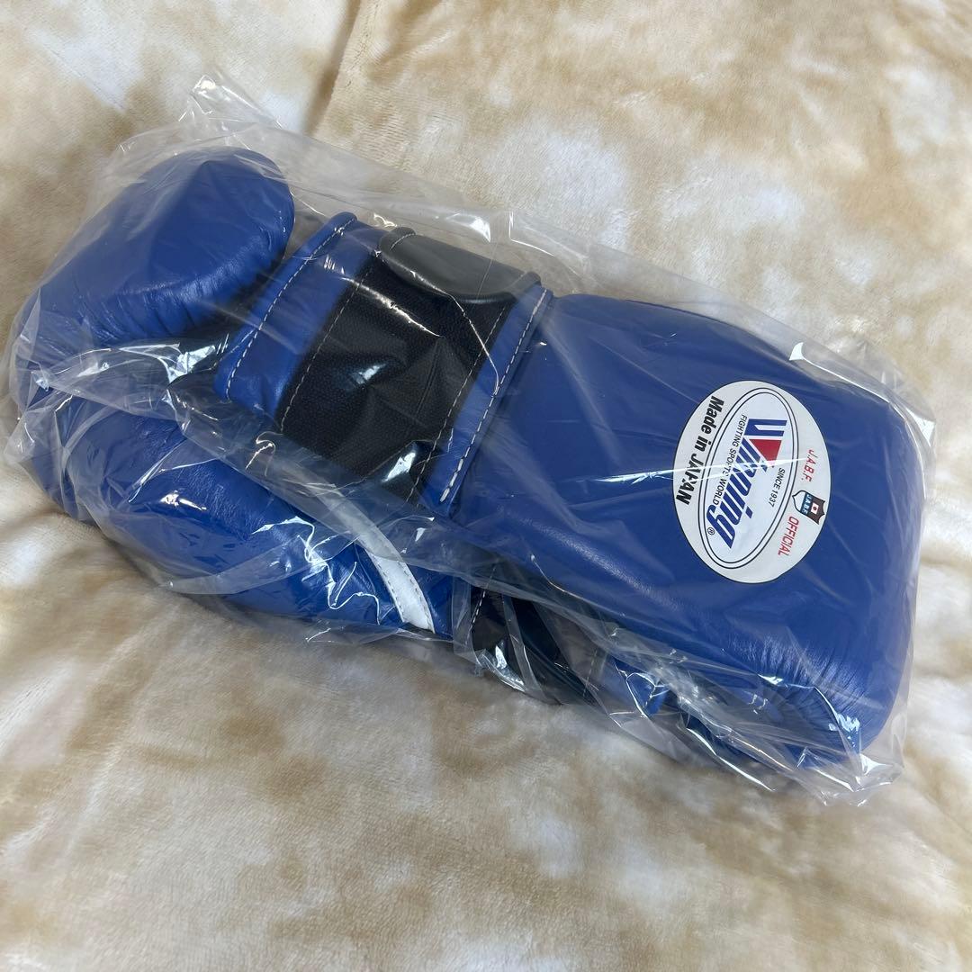 winning JABF-10 アマチュア試合用10オンスグローブ 赤と青