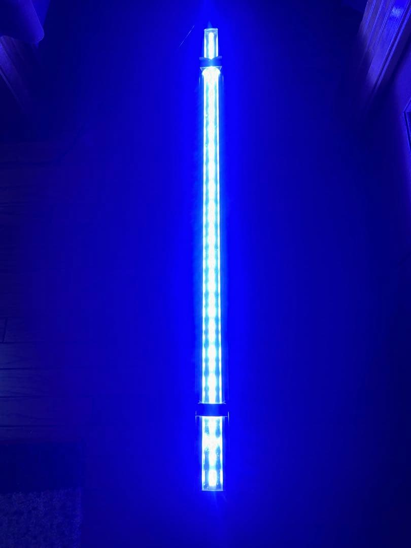 ZENSUI LEDライト 120センチ青色 長いタイプ