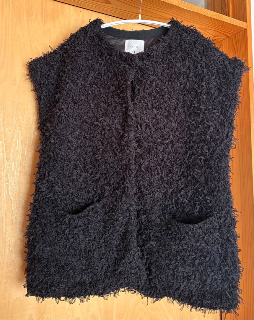 OHGA MOKE VEST ブラック オーガ
