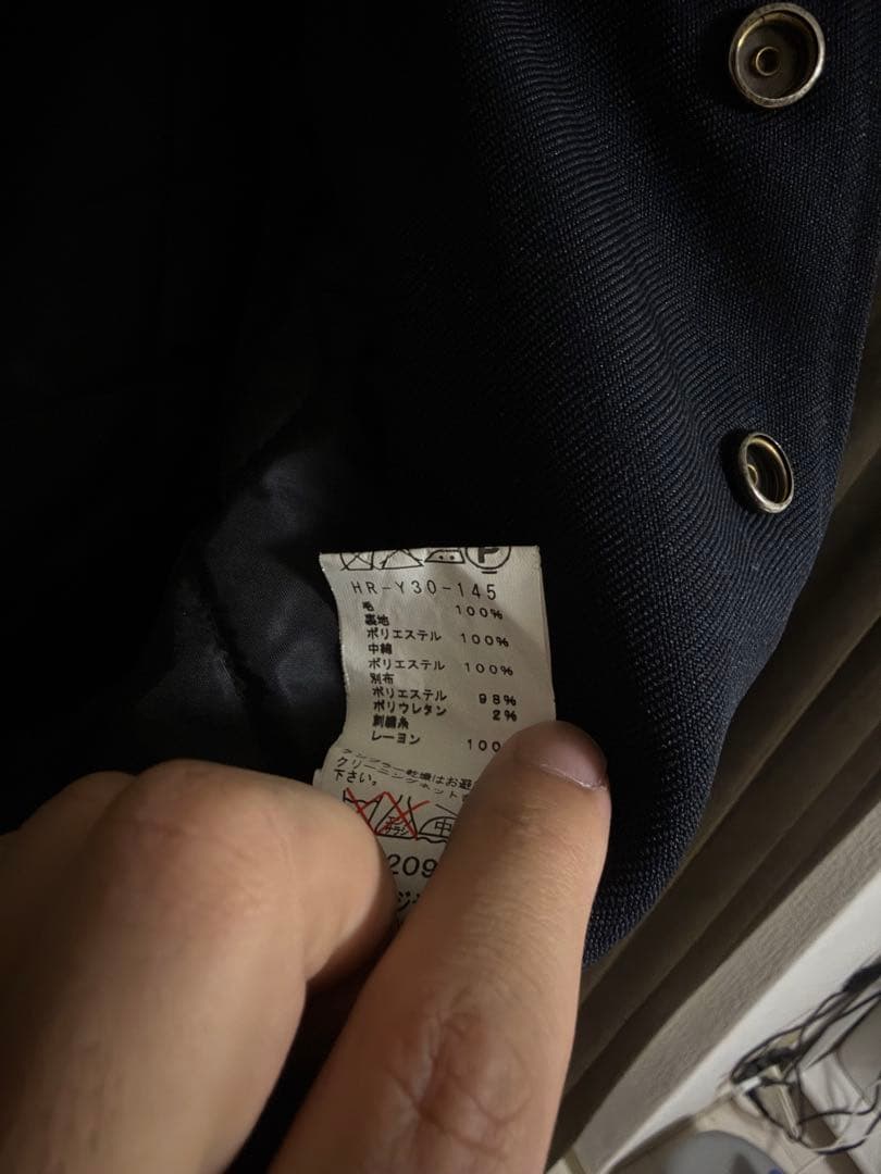 YOHJI YAMAMOTO × NEW ERA 16AWウールコーチジャケット