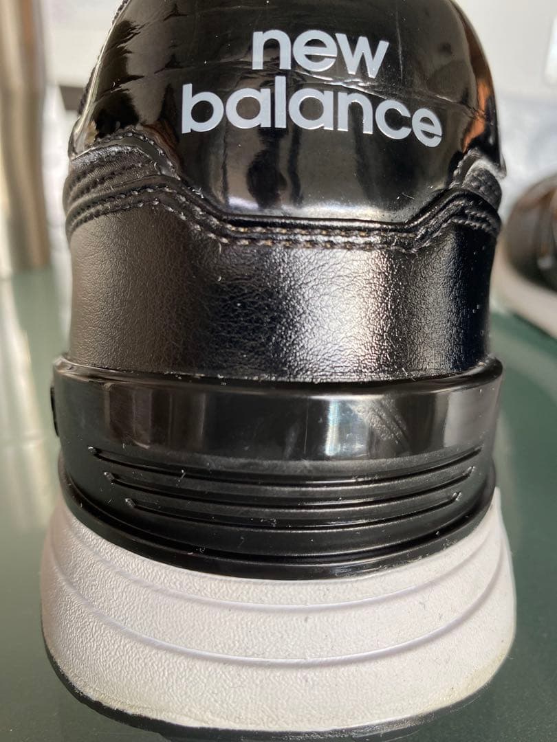 も*か様 ニューバランス スパイクレス シューズ 574 BOAブラック 中古美