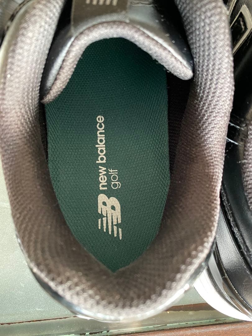 も*か様 ニューバランス スパイクレス シューズ 574 BOAブラック 中古美