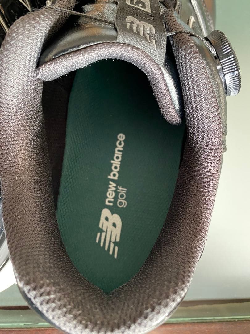 も*か様 ニューバランス スパイクレス シューズ 574 BOAブラック 中古美