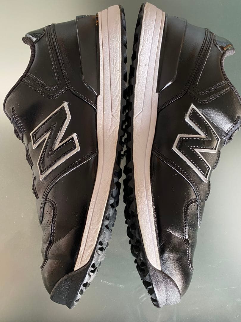 も*か様 ニューバランス スパイクレス シューズ 574 BOAブラック 中古美