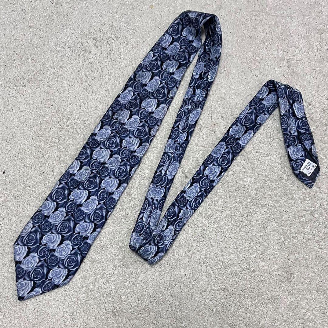 ✨一点物✨GIVENCHY ネクタイ 花柄 総柄 おしゃれ ビジネス 古着