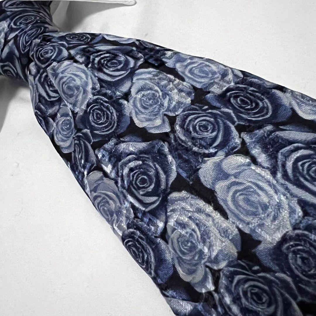 ✨一点物✨GIVENCHY ネクタイ 花柄 総柄 おしゃれ ビジネス 古着
