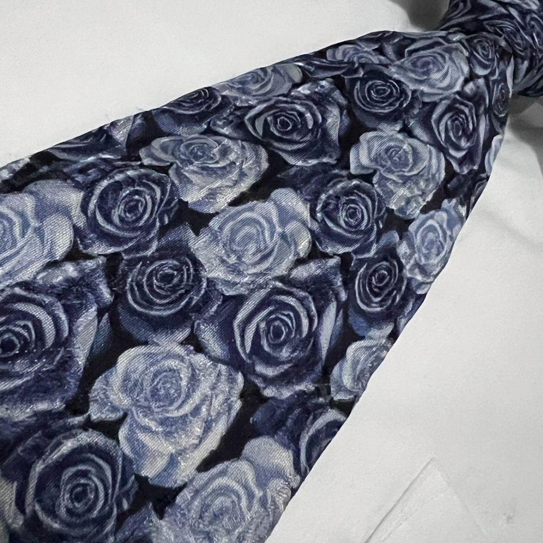 ✨一点物✨GIVENCHY ネクタイ 花柄 総柄 おしゃれ ビジネス 古着