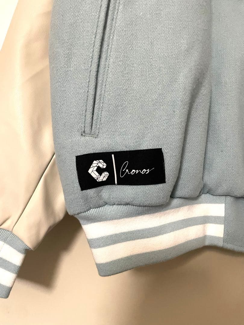 CRONOS クロノス　スタジャン　水色