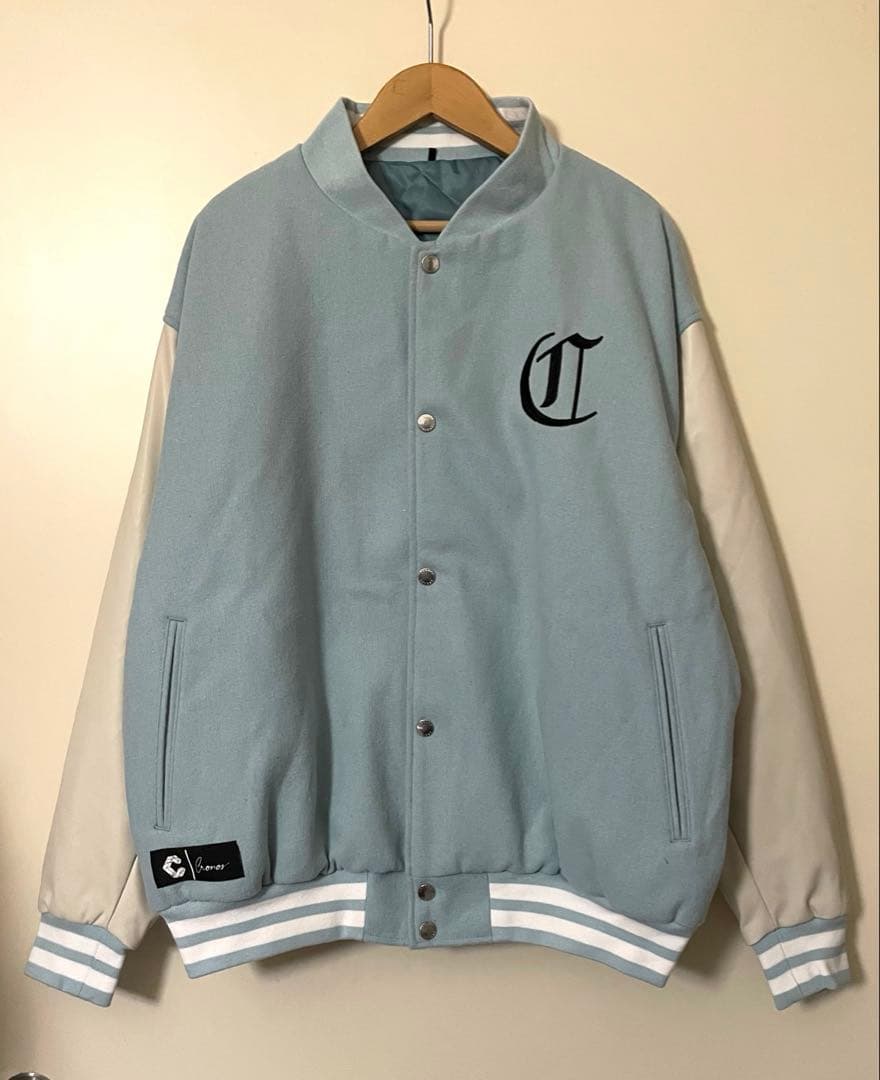 CRONOS クロノス　スタジャン　水色