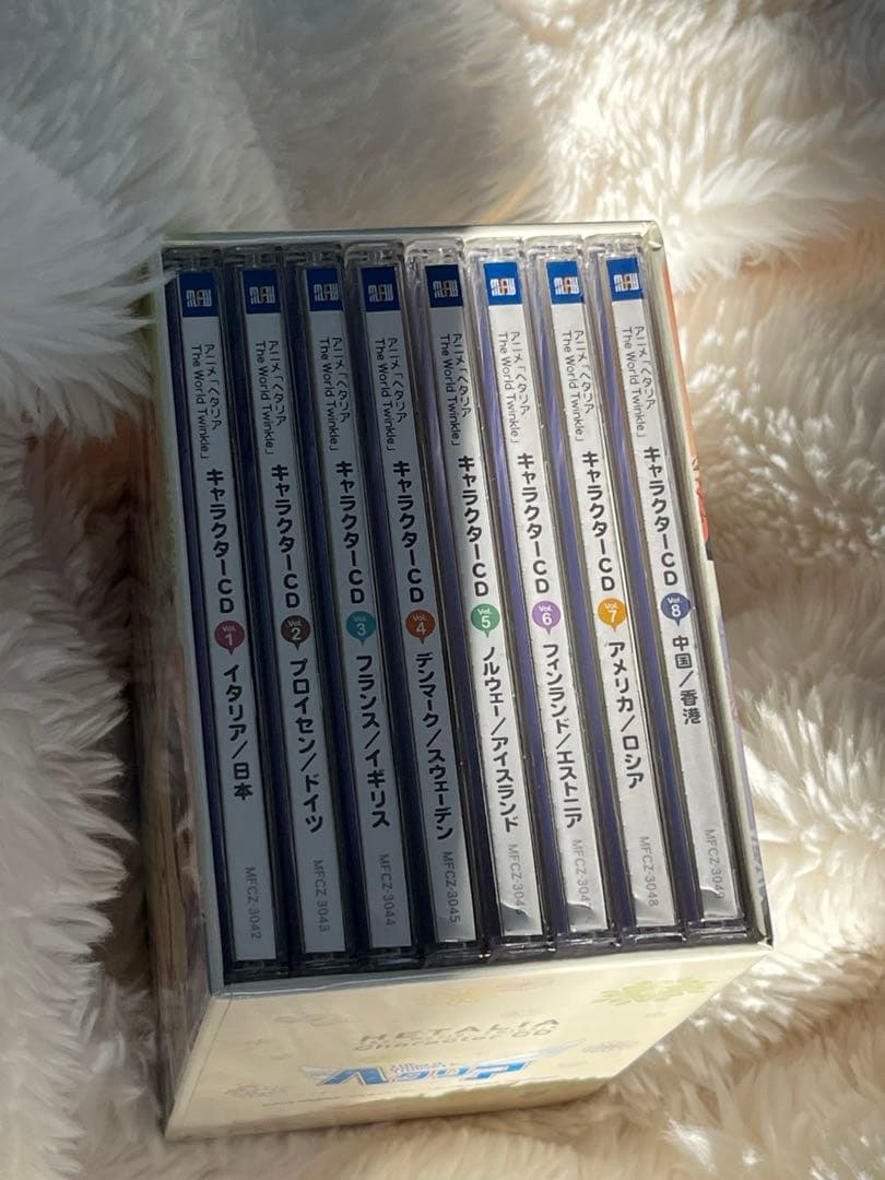 ヘタリア The World Twinkle キャラクターCD 8枚セット