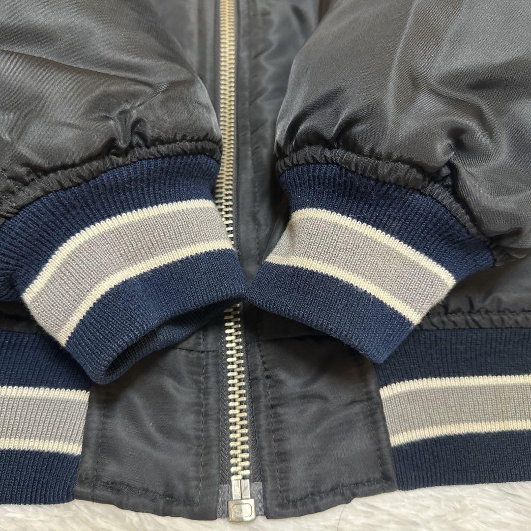 ⭐️極美品　80s OLD GAP オールドギャップ　スタジャン　両面刺繍