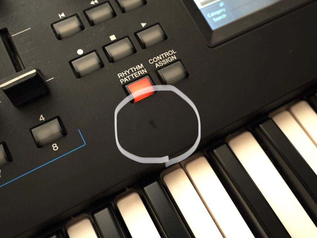 YAMAHA MODX6 純正ケース付き シンセサイザー