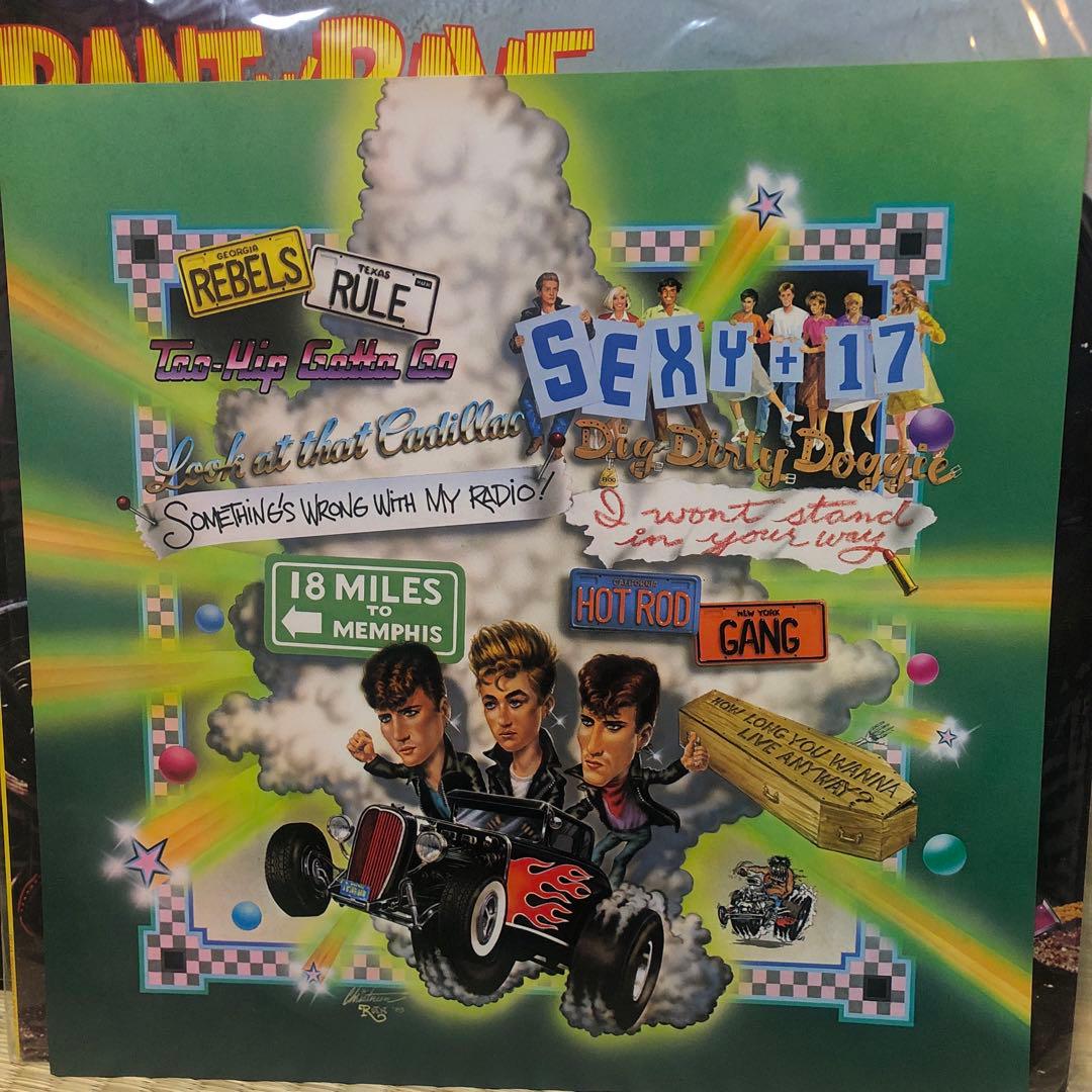 レア Stray Cats ストレイ・キャッツ レコード LP BOX