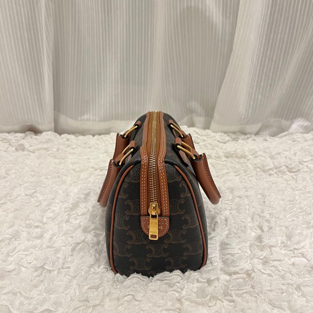 CELINE セリーヌ スモール ボストン トリオンフ バッグ