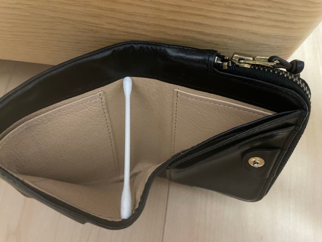 PORTER SOAK 二つ折り財布　ソーク　ブラック　レザー　折り財布　黒