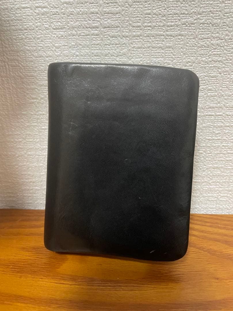 PORTER SOAK 二つ折り財布　ソーク　ブラック　レザー　折り財布　黒