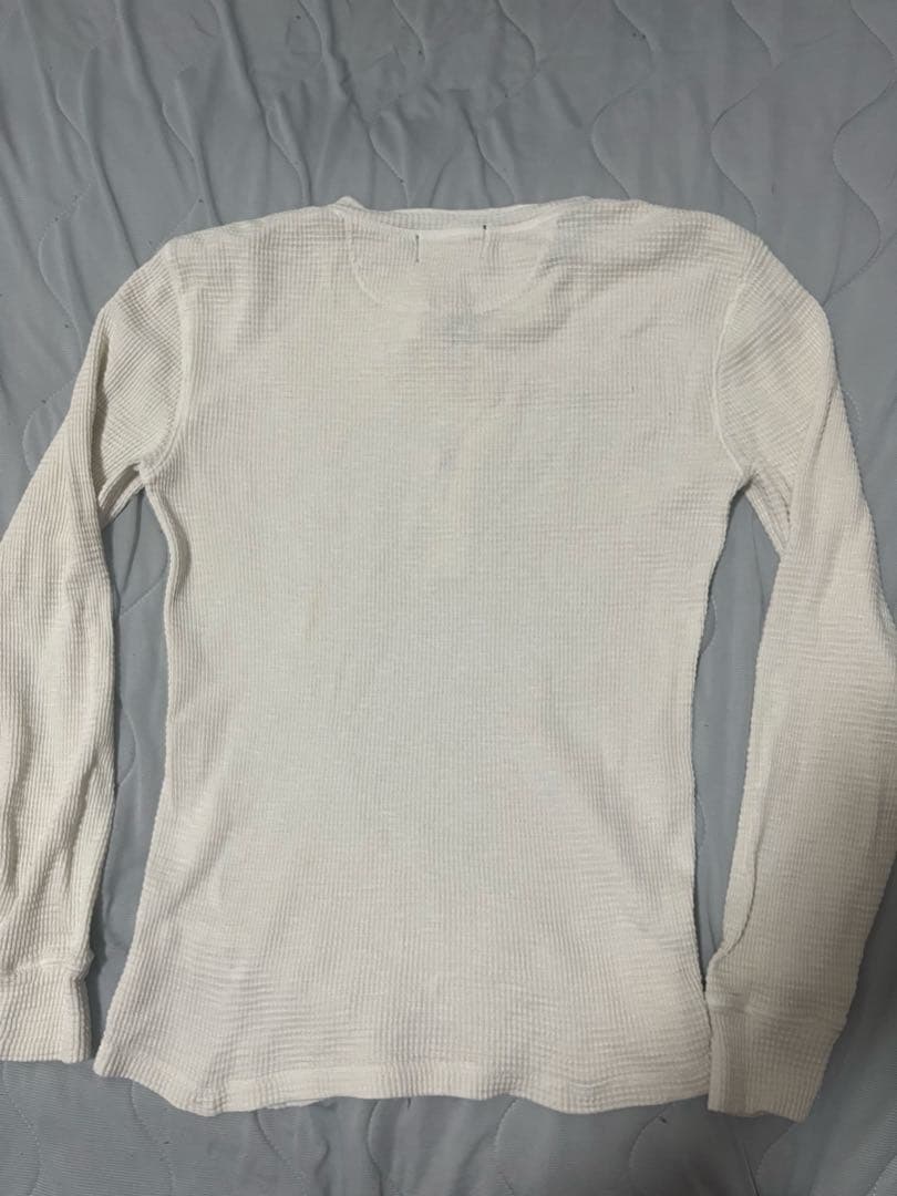 RRL ホワイト 長袖カットソー