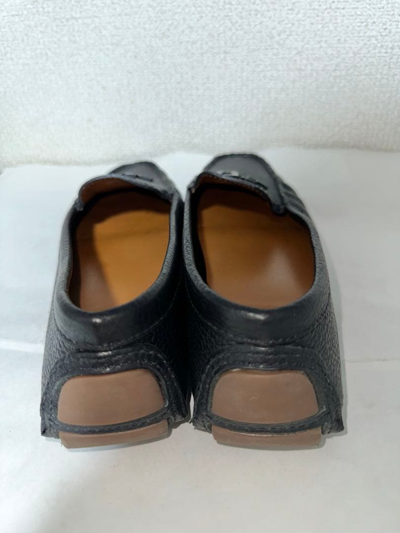 TORY BURCH ブラックレザー ローファー