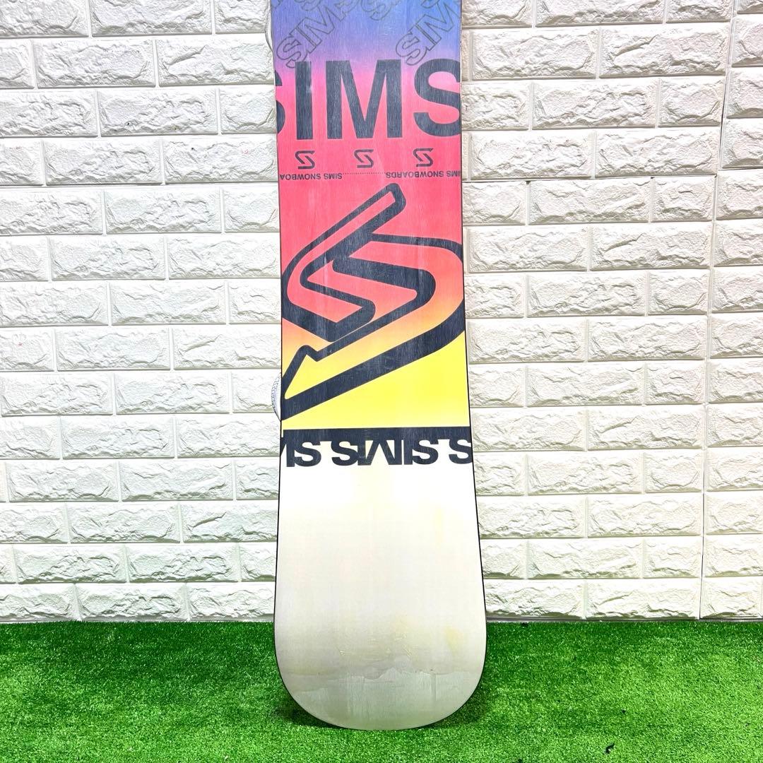 スノーボード　SIMS 151 ビンディング　ケース付き　グラフィック