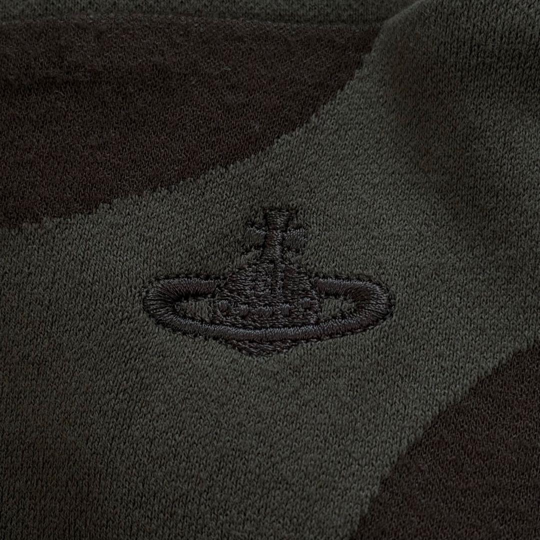 ヴィヴィアンウエストウッド　パーカー　魔女フード　ドット　カーキ　オーブ刺繍　L