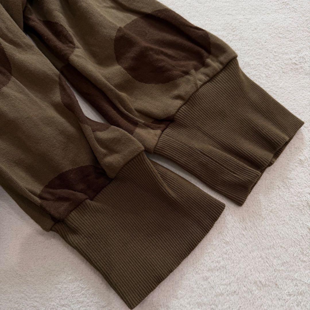 ヴィヴィアンウエストウッド　パーカー　魔女フード　ドット　カーキ　オーブ刺繍　L