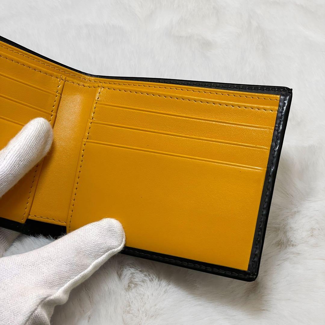 【良品】ETTINGER エッティンガー レザー 財布 ウォレット 二つ折り財布